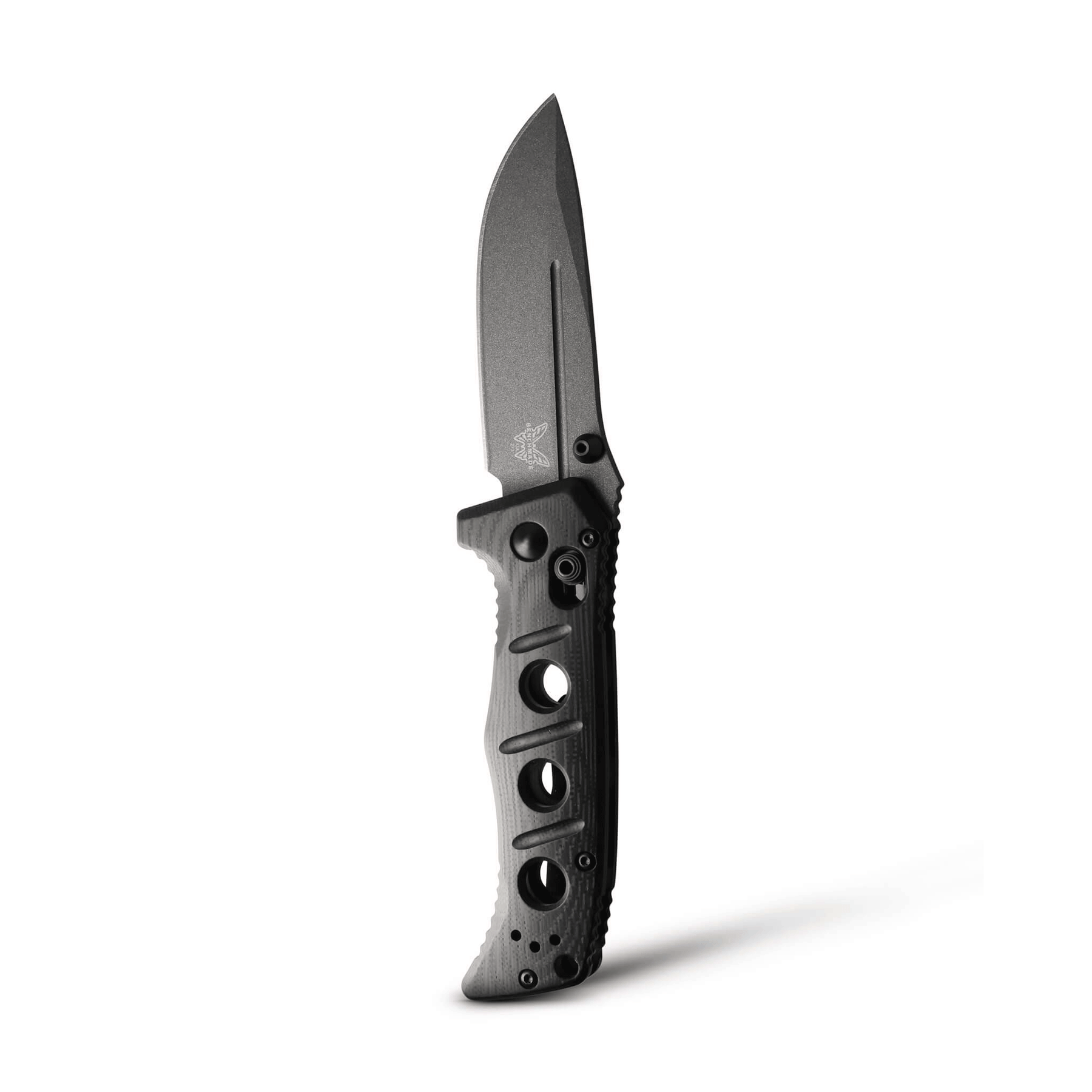 Benchmade 273GY-04 Mini Adamas Black G10 Folding Knife (MagnaCut)