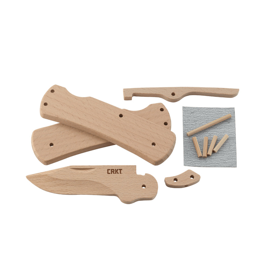 CRKT 1032 Nathan's Wooden Knife Kit