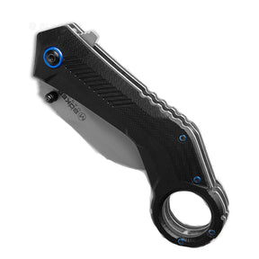 Boker Magnum Veloc Wharncliffe Assisted Folding Knife (Black G10 Handle)