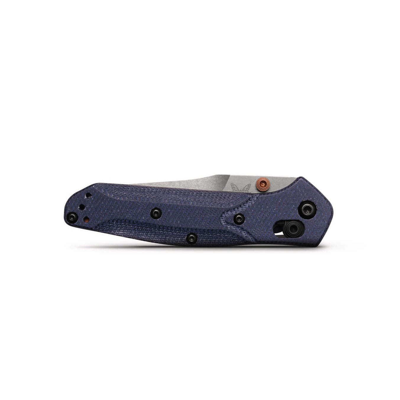 Benchmade 945-04 Mini Osborne Folding Knife (Denim Micarta Handle)