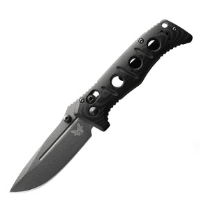 Benchmade 273GY-1 Mini Adamas Folding Knife (Black G10 Handle)