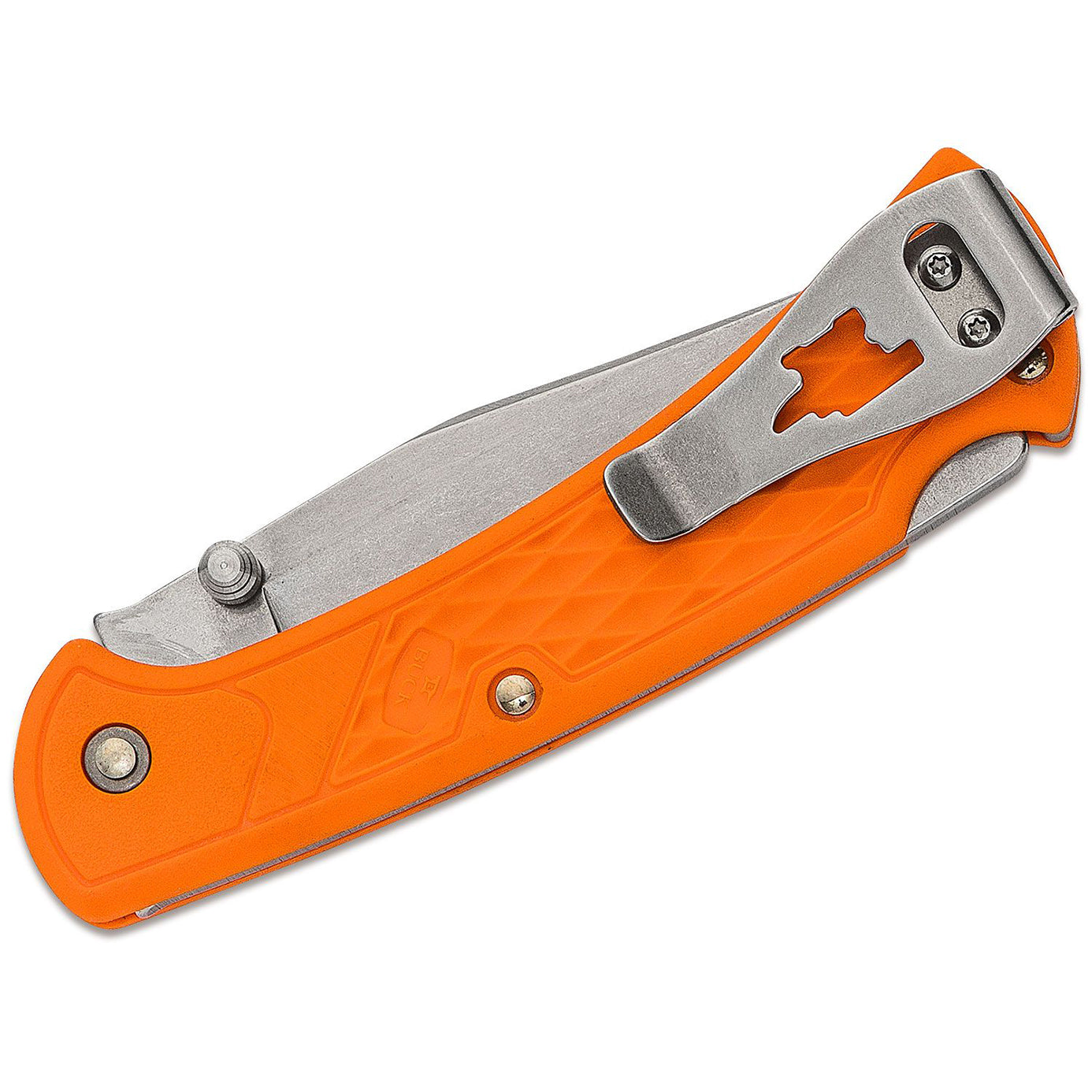 Buck 112 Slim Select Folder (Blaze Orange GFN Handle)