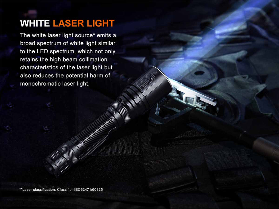 Fenix TK30R 1.5KM Rechargeable LEP White Laser Flashlight (500 Lumens)