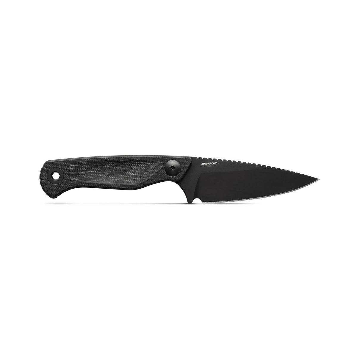 Benchmade 203BK-02 Dacian Pocket Fixed Blade (Black Canvas Micarta Handle)