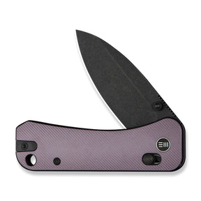 WE KNIFE WE23075-2 Banter 2 (Purple Aluminum Handle)