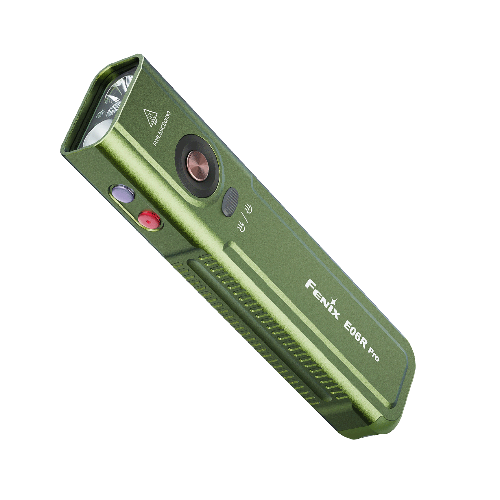 Fenix E06R Pro RG (Olive Drab) 1600L + Red Light + Green Laser Multifunctional Flashlight