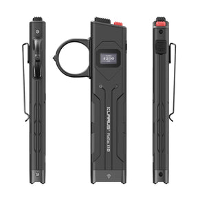 Klarus X1 tactical flashlight detail