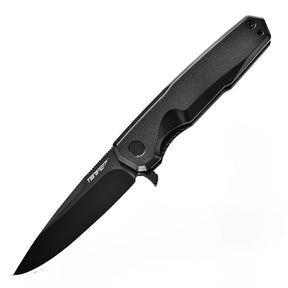 Tonife CKT9203BK-BT Vision Folding Knife (Black Aluminum Handle)