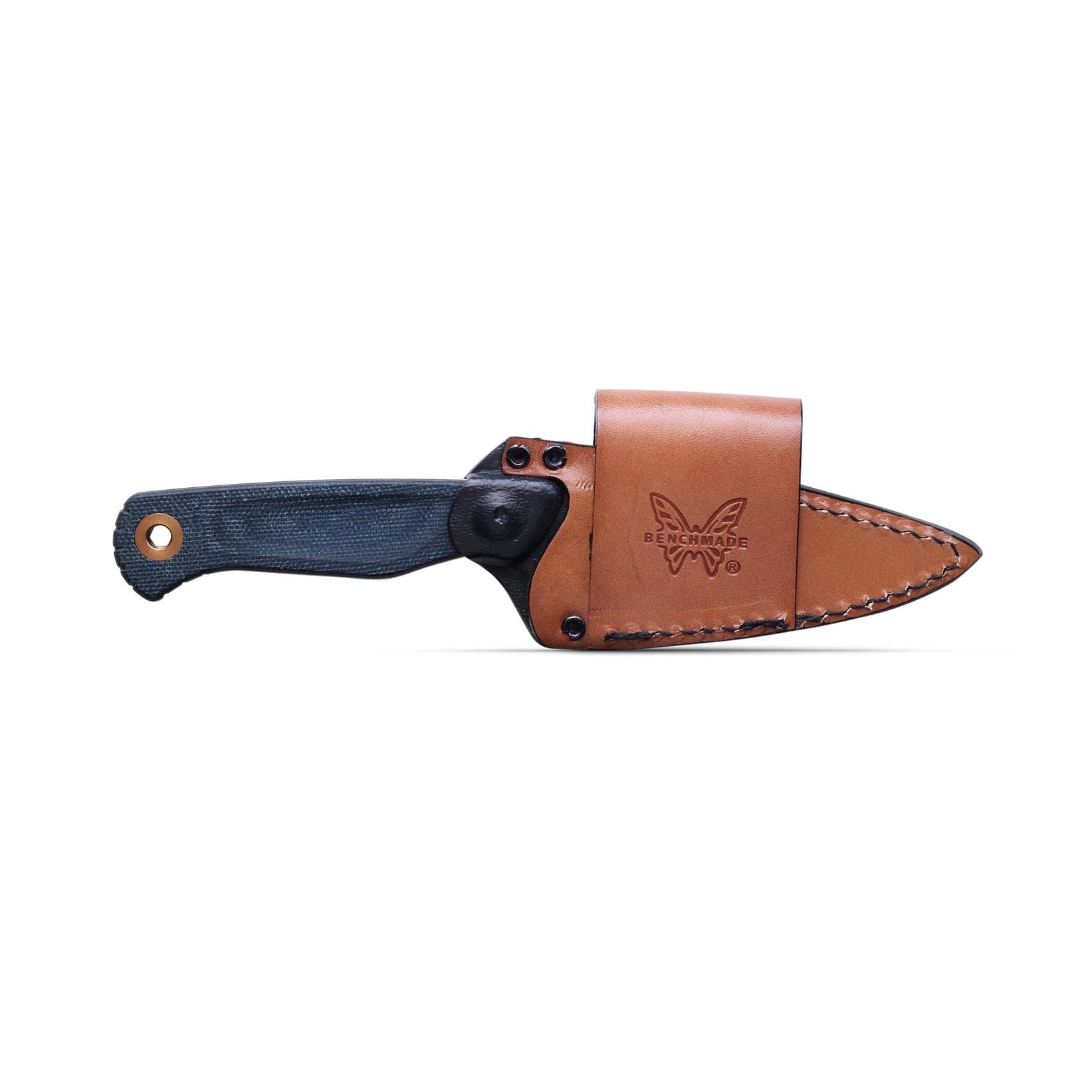 Benchmade 203-04 Dacian Pocket Fixed Blade (Blue Denim Micarta Handle)