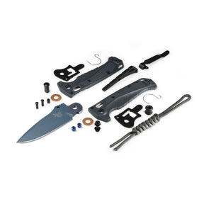 Benchmade 18065BT-01 Water Mini Adira Folding Knife (Tempest Gray Grivory Handle)