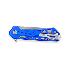 Buck 812 Trace Folder (Blue Aluminum)