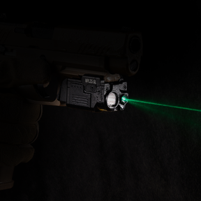 Nitecore NPL25 GL Compact Tactical Light White With Green Laser Sight (900 Lumens)