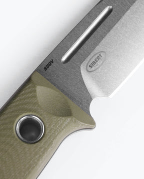 Benchmade 165-1 Mini Bushcrafter Fixed Blade (OD Green G10 Handle)