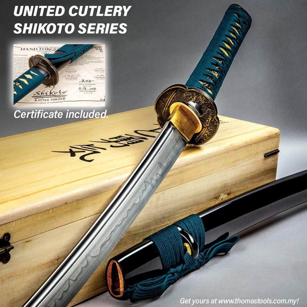 United Cutlery Shikoto Teal Katana