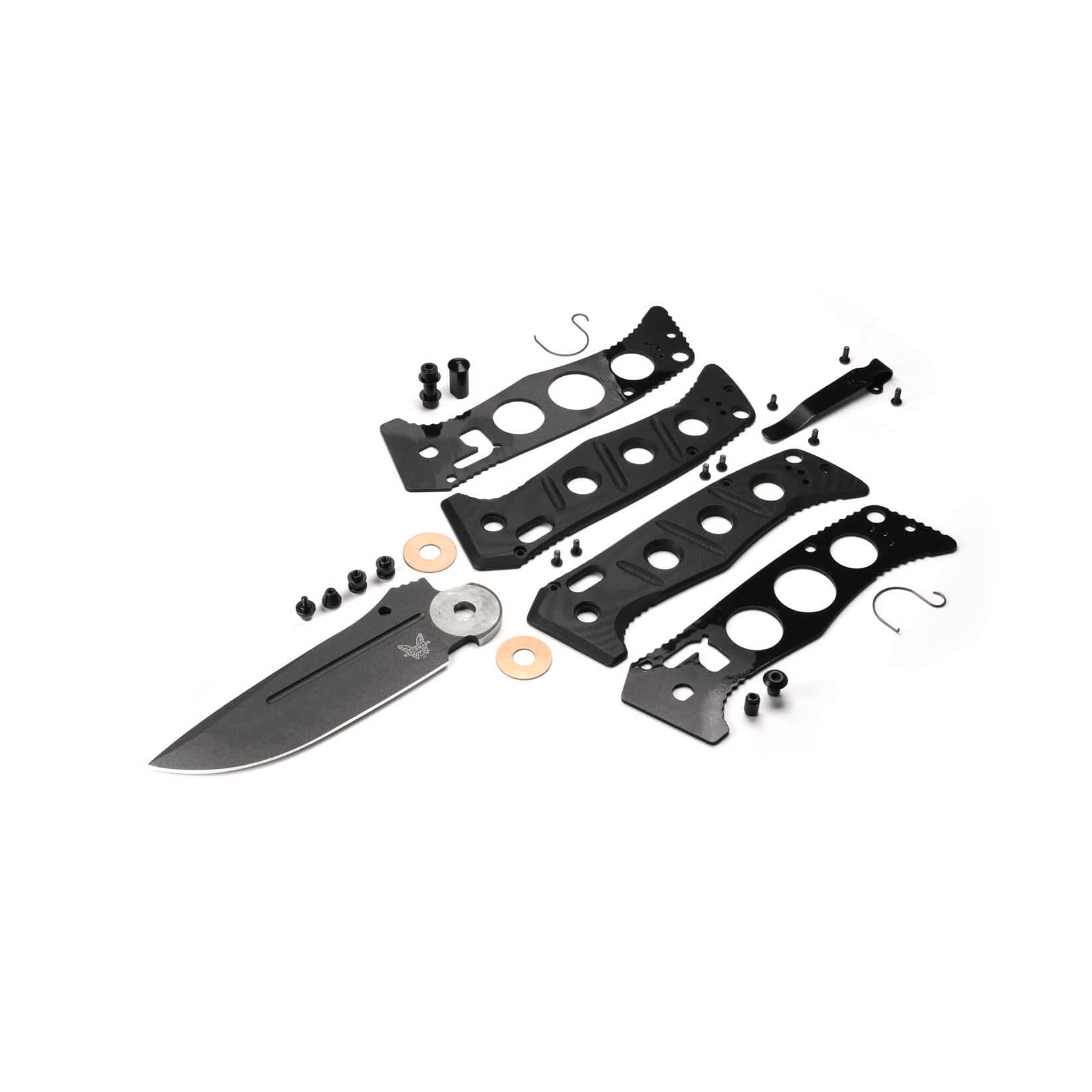 Benchmade 275GY-03 Adamas Black G10 Folding Knife (MagnaCut)