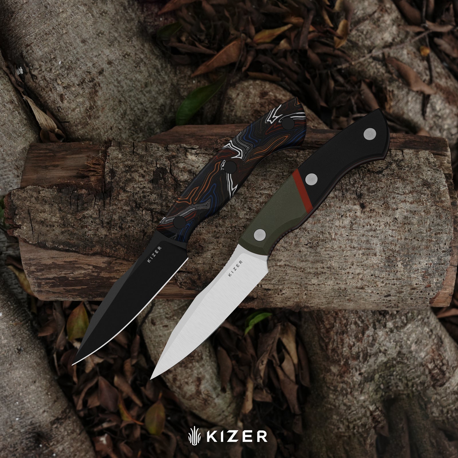 Kizer 1109A1 Hissbite lifestyle outdoor shot