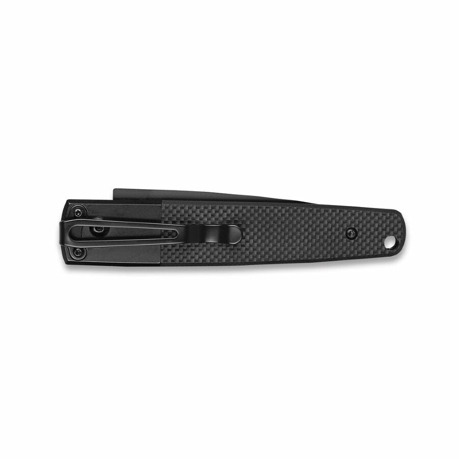 Ganzo G721B-BK Button Lock Folding Knife (Black G10 Handle)