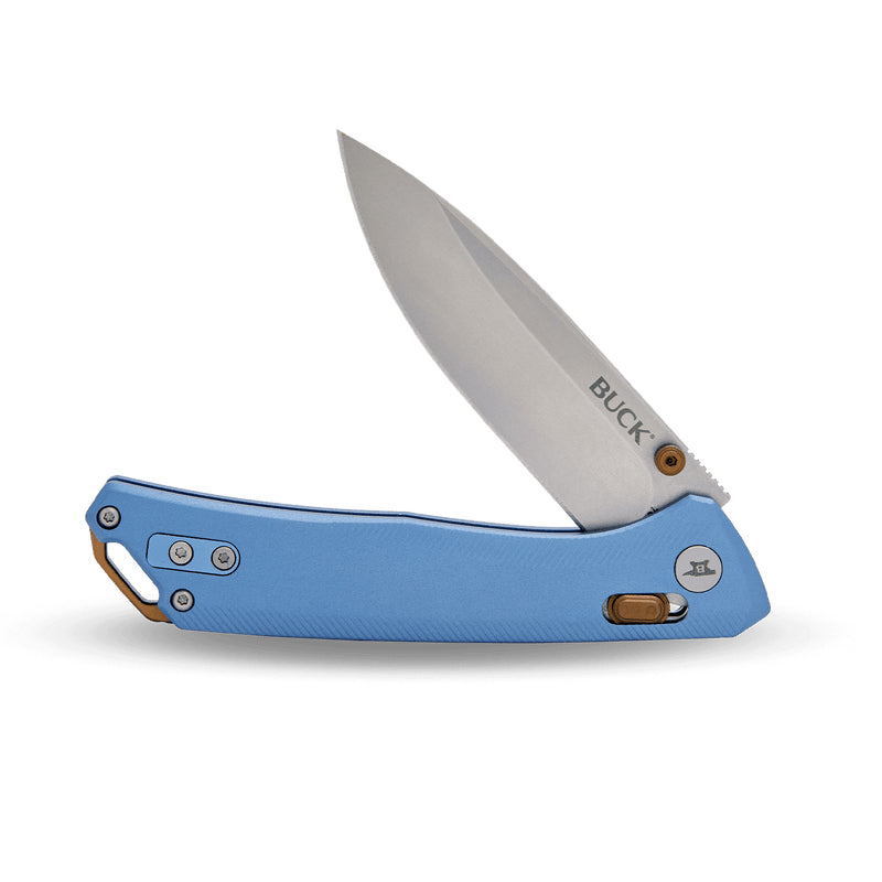 Buck 700 Nomad Folder (Blue Anodized Aluminum)