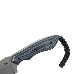 CRKT 2398 Folts S.P.E.C. Fixed Blade (Black/Gray G10 Handle)