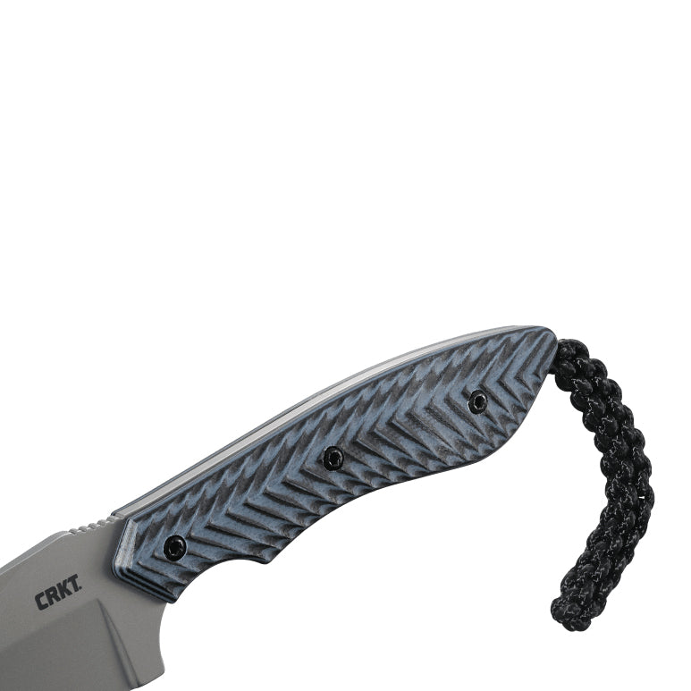CRKT 2398 Folts S.P.E.C. Fixed Blade (Black/Gray G10 Handle)