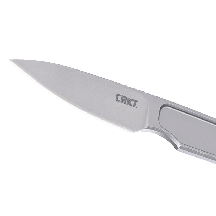 CRKT 7066 HangTi Fixed Blade (One Piece Bead Blast Titanium Construction)