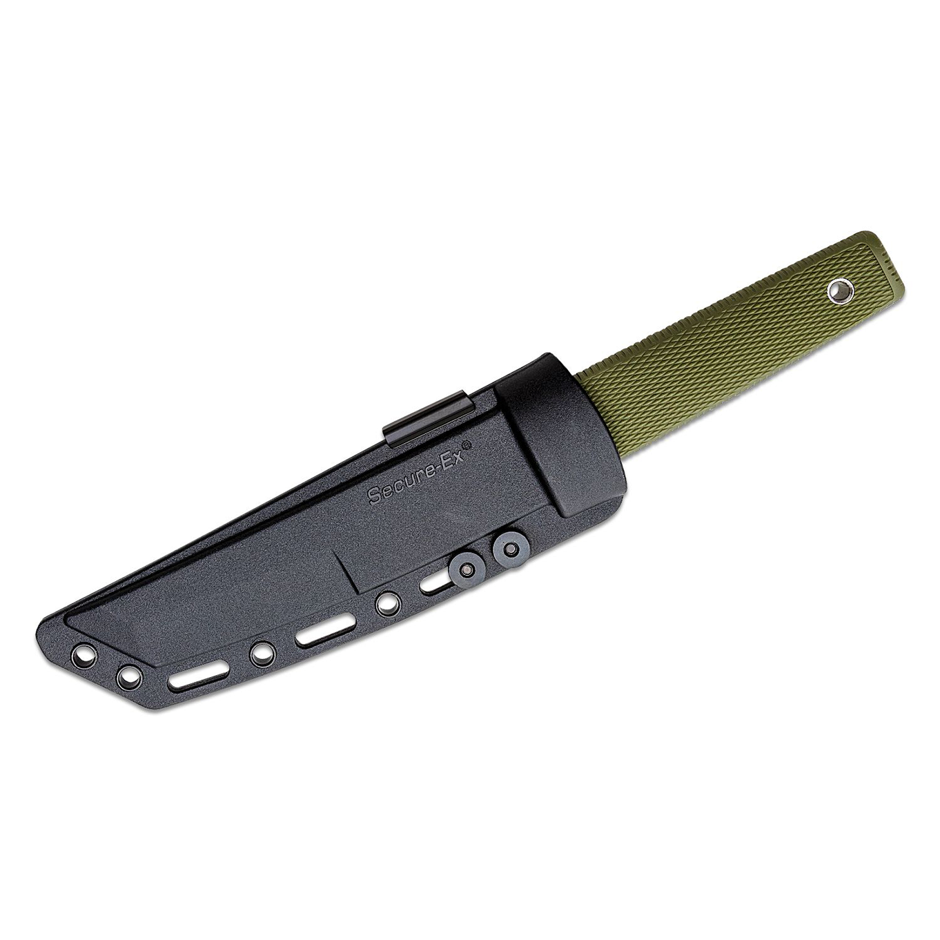 Cold Steel Kobun Black Fixed Blade (OD Green Handle)