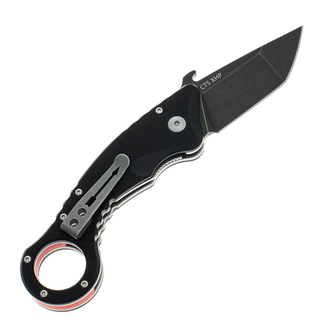 Spartan Ronin Shoto Folder (Textured Black G10 Handle)