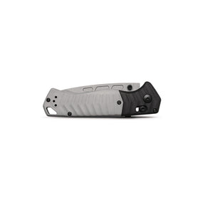 Benchmade 593GY-02 PSK Folding Knife (Milled Storm Gray Grivory Handle)