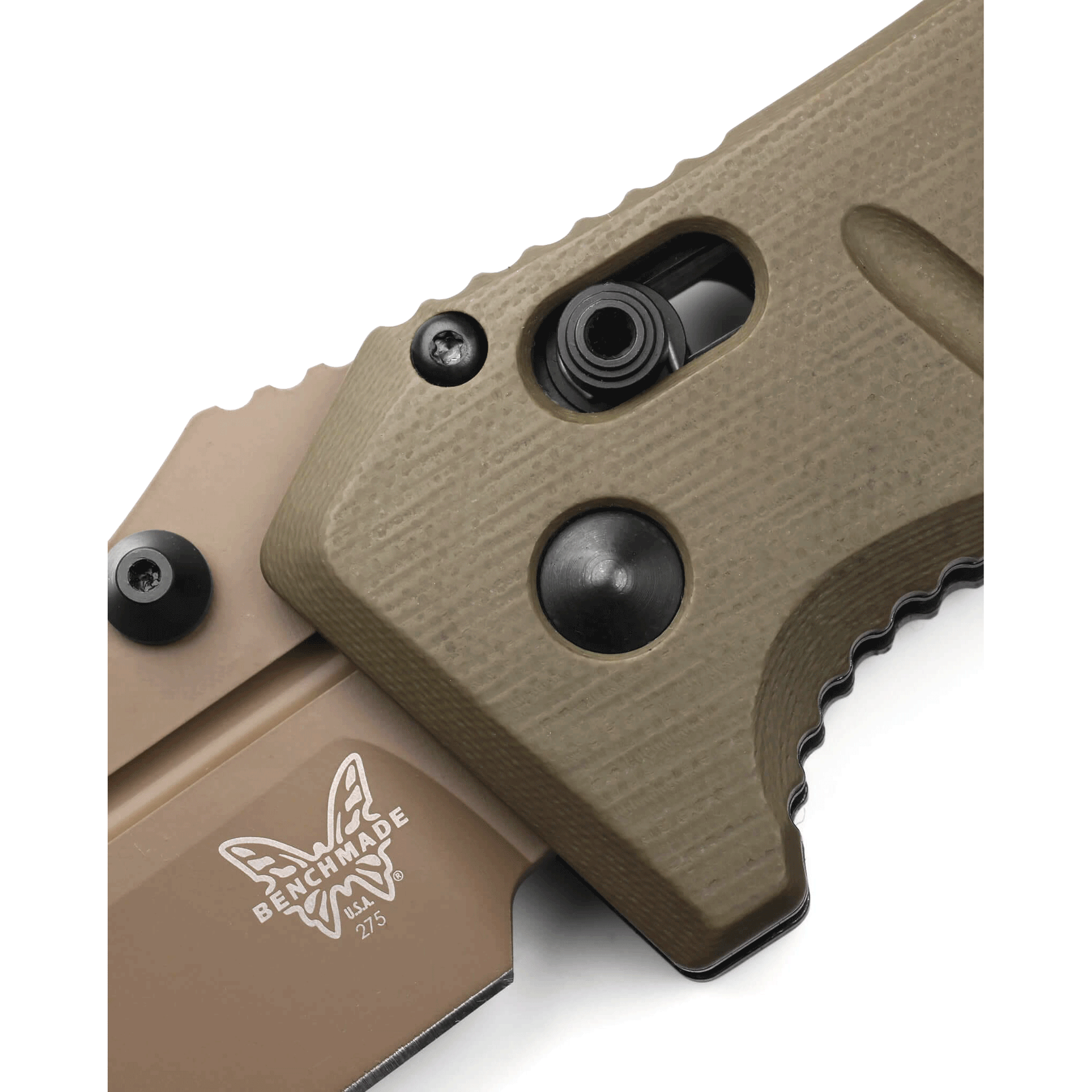 Benchmade 275FE-04 Adamas OD Green G10 Folding Knife (MagnaCut)