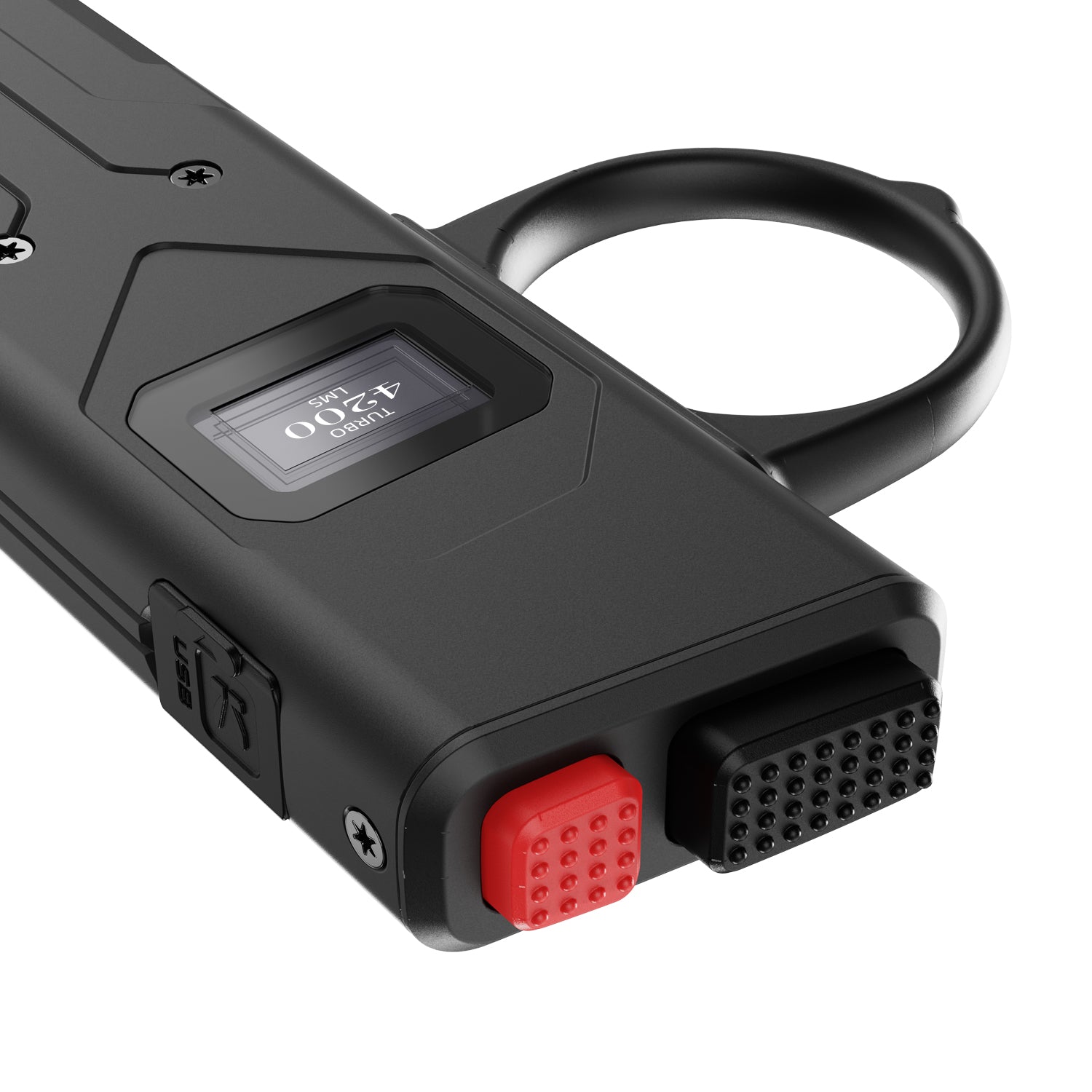Klarus X1 flashlight side switch