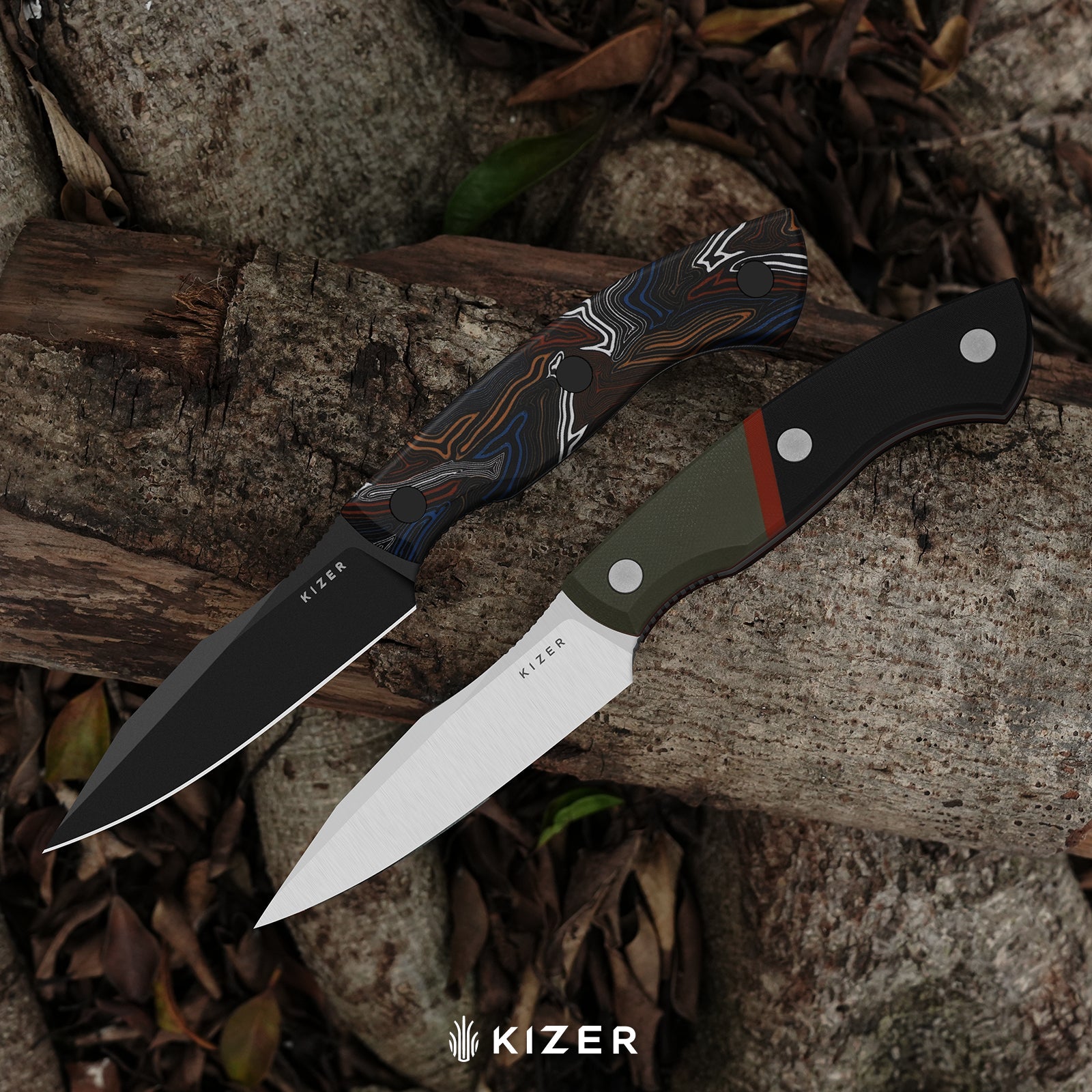 Kizer 1109A2 Hissbite lifestyle outdoor shot