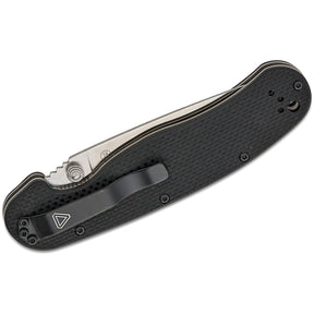 Ontario RAT 1.5 MagnaCut Folding Knife (Black G10 Handle)