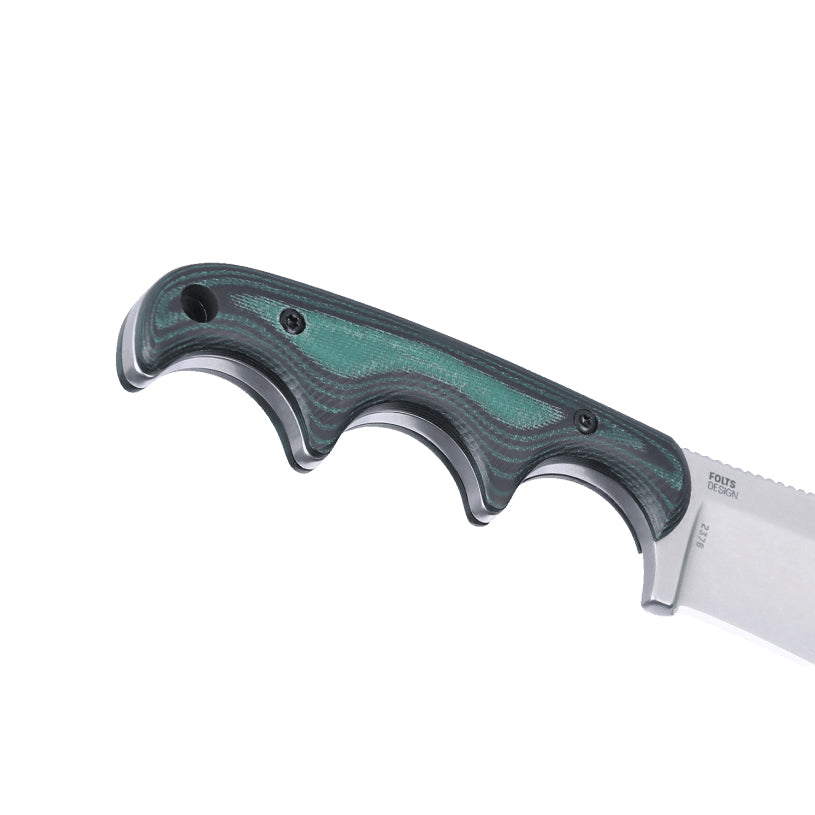 CRKT 2376 Minimalist Nessmuk (Green Black Micarta)
