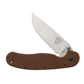 Ontario ON8883 RAT 1.5 MagnaCut Folding Knife (Brown G10 Handle)