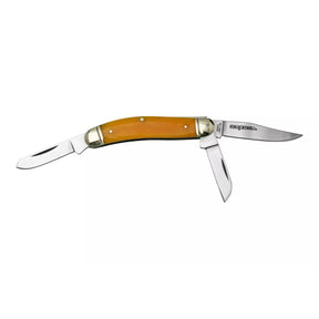Cold Steel Gentleman's Stockman Yellow Smooth Bone Folding Blade