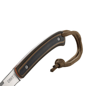 CRKT 2382 Biwa Fixed Blade (Brown G10 Handle)