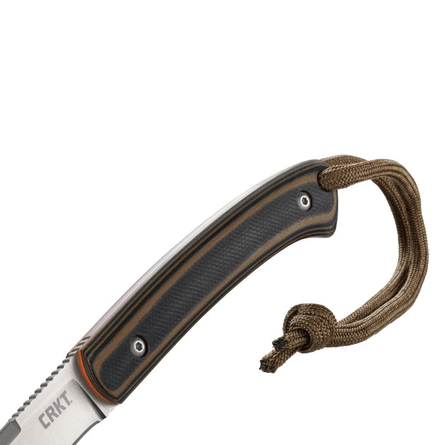 CRKT 2382 Biwa Fixed Blade (Brown G10 Handle)