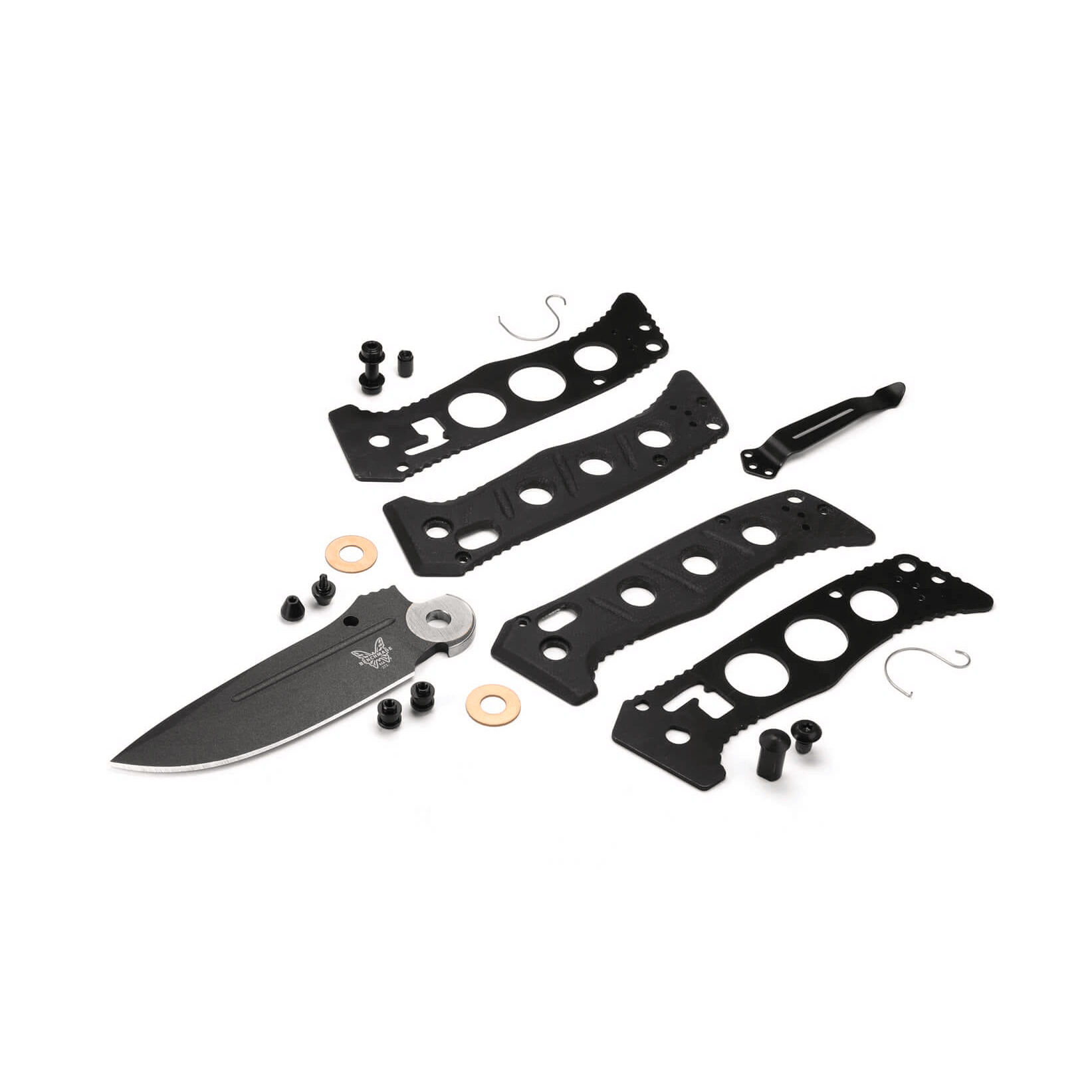 Benchmade 273GY-04 Mini Adamas Black G10 Folding Knife (MagnaCut)