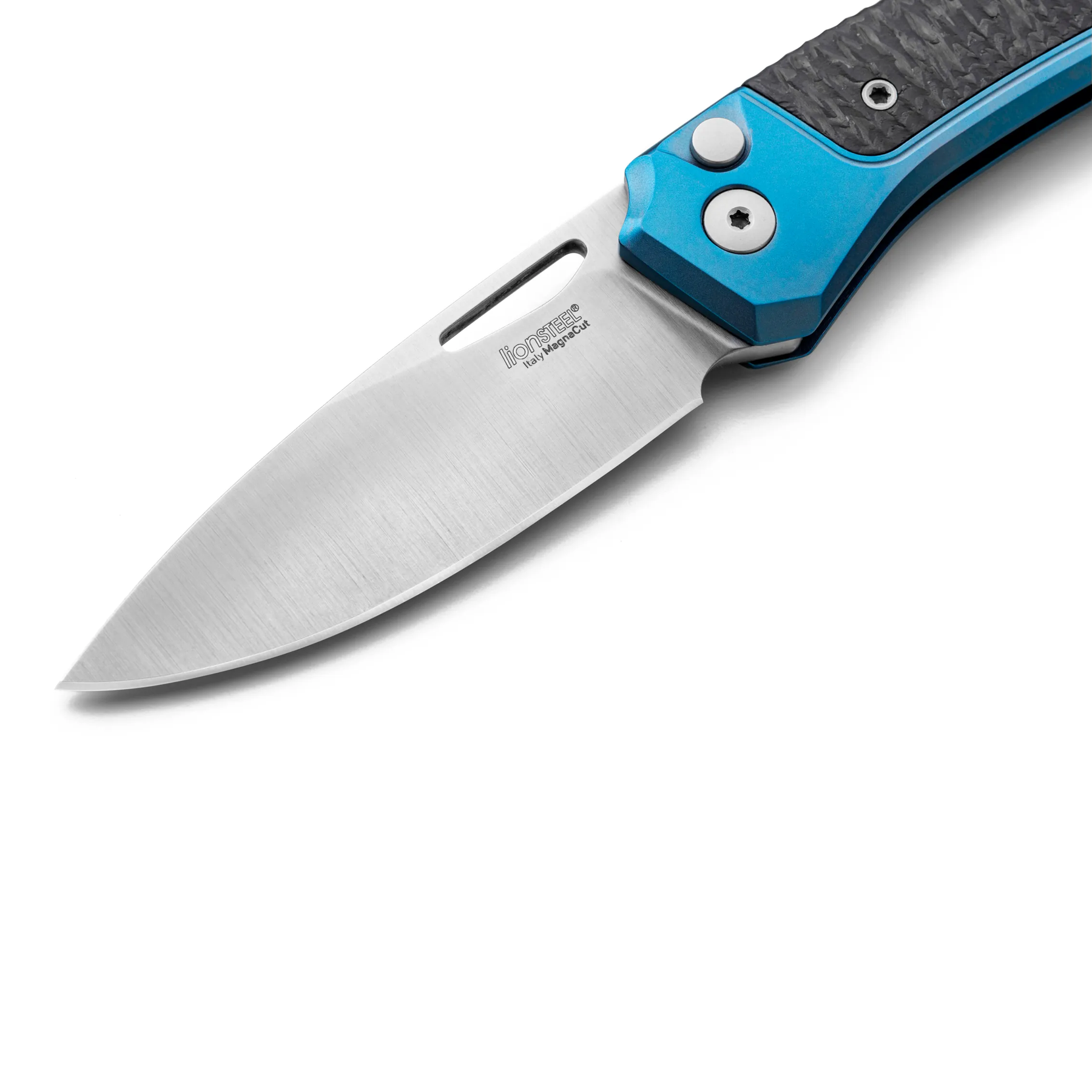 LionSteel Twain (Blue Titanium Handle)