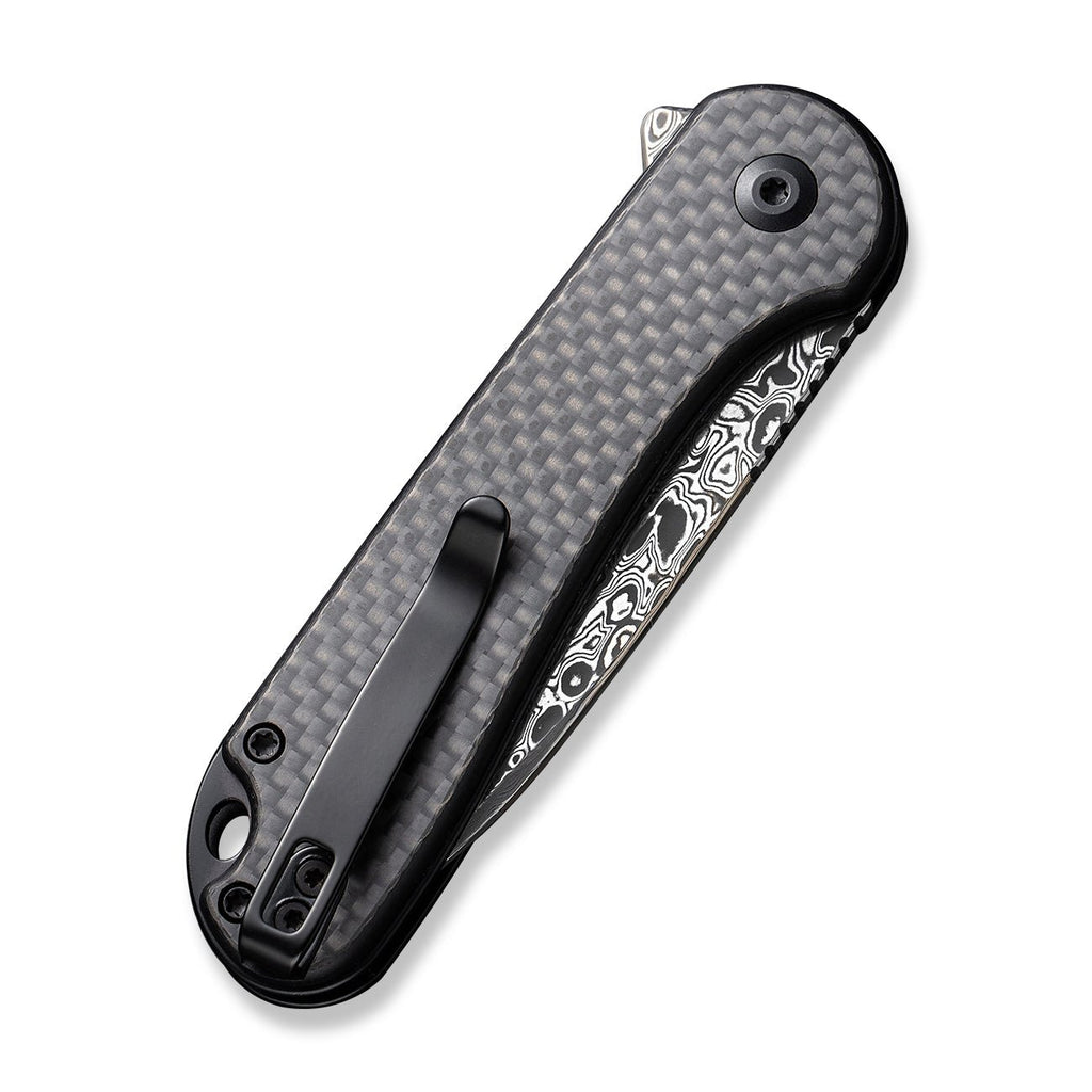 Civivi C18062PB-DS1 Button Lock Elementum II Folding Knife (Black G10 Handle)