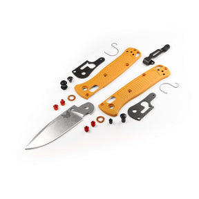 Benchmade 533-08 Mini Bugout Folding Knife (Daybreak Yellow Grivory Handle)