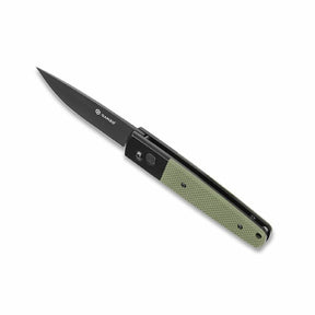 Ganzo G721B-GR Button Lock Folding Knife (Green G10 Handle)