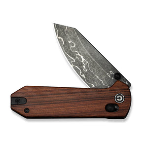 Civivi C23073B-DS1 Yonder Folding Knife (Contoured Guibourtia Wood Handle)