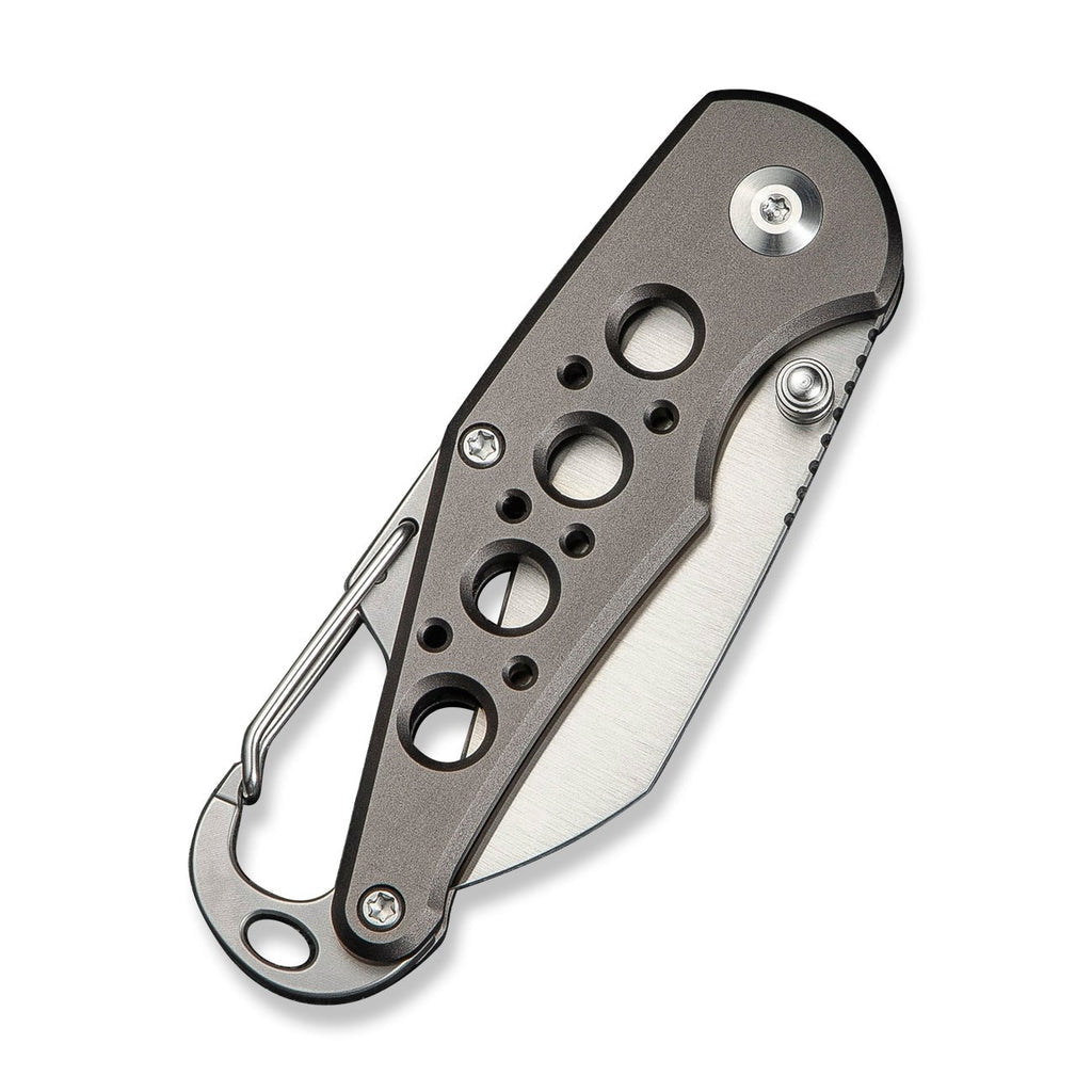 Civivi C23062B-2 Pragma Folding Knife (Gray Milled Aluminum Handle)