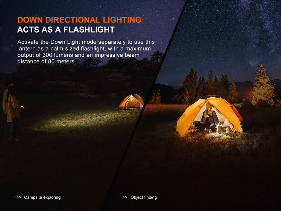 Fenix CL22R Rechargeable Camping Lantern (500 Lumens) (3 Versions)