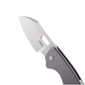 CRKT 5311 Pilar Folding Knife (Stainless Steel Handle)