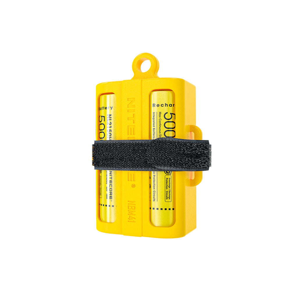 Nitecore Accessory NBM41 Multi-Purpose Portable Battery Magazine (Yellow)