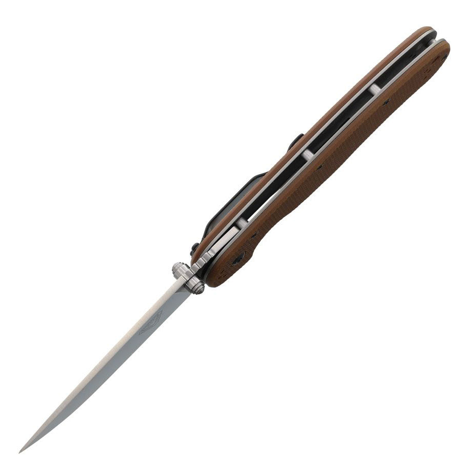 Ontario ON8883 RAT 1.5 MagnaCut Folding Knife (Brown G10 Handle)