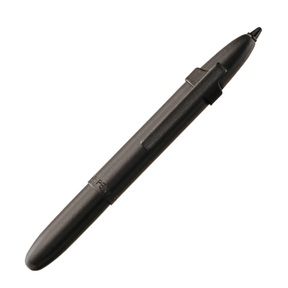 Fisher Matte Black Bullet Space Pen (With Black Clip)