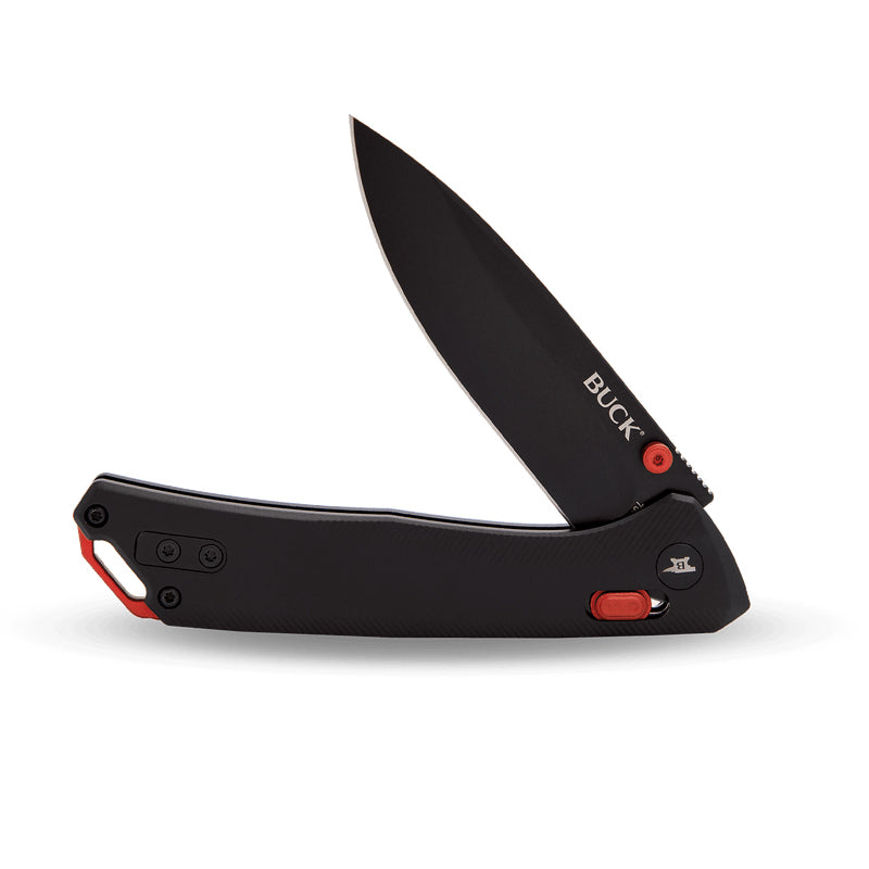 Buck 700 Nomad Folder (Black Anodized Aluminum)